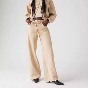 Levi’s XL Straight Women’s Jeans - Chattered Khaki - Tan (28)